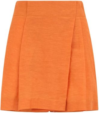Alberta Ferretti Mujer, Pantalones cortos, Naranja, Talla: XS