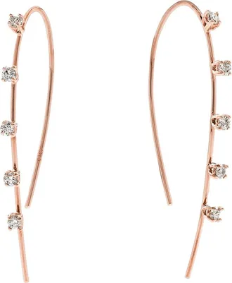 Lana Jewelry Small Multi Solo Hooked On Hoop Earrings in Rose Gold at Nordstrom