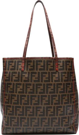 Fendi Borsa tote con motivo Zucchino 1990-2010 - Marrone