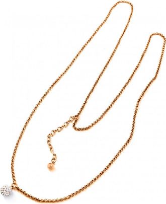 Folli Follie Womens 3N0T007RCDF Ladies Necklace - Rose Gold - One Size