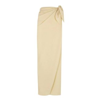 Cortana Dames, Rokken, Beige, Maat: XL Wol