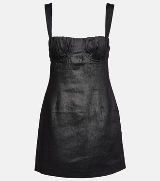 Sir. Linen minidress