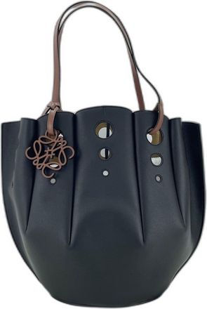 Loewe Black Leather Tote Bag (Pre-Owned)