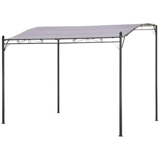 Happy Garden P&eacute;rgola mural 3 &times; 2,5m NICE taupe