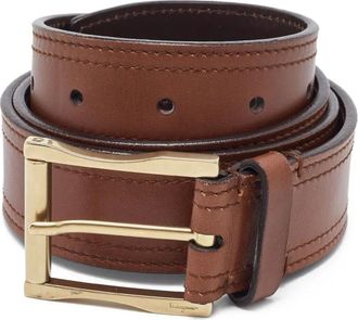 Ferragamo Cintura in pelle - Marrone