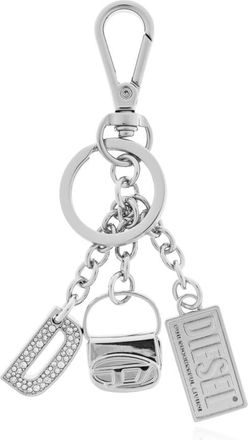 Diesel Sleutelhanger 1DR - Dames - Sleutelhangers & Tashangers - Grijs - ONE Size - Accessoires