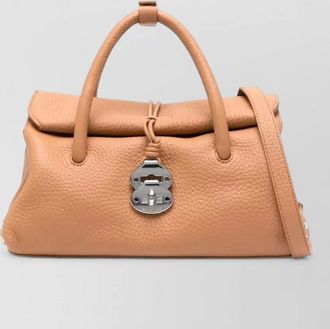 Zanellato leather dotta small tote bag