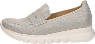 Wolky Snoafer F2F - Dames - Loafers - Beige - 38 EU - Wol - Schoenen