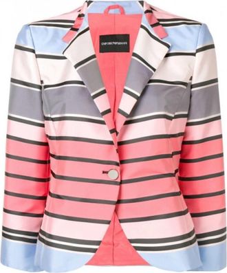 Emporio Armani Fantasy Vest - Dames - Blazers - Veelkleurig - M - Polyester - Jassen