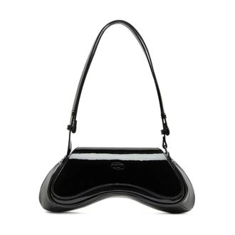 Diesel Tassen, Dames, Zwart, ONE Size, Play Crossbody Bag