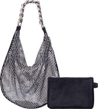 Nina Racquel Shoulder Bag in Black at Nordstrom
