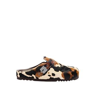 Scholl Grace Clog - Dames - Slip ons - Bruin - 40 EU - Leer - Schoenen