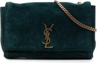Saint Laurent Pre-owned Saint Laurent Medium Smooth Calfskin and Suede Reversible Kate Crossbody Ladies MCWQMZTF7G449ABH