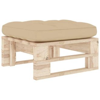 vidaXL Otomana De Jard&iacute;n De Palets Madera De Pino Impregnada Vidaxl