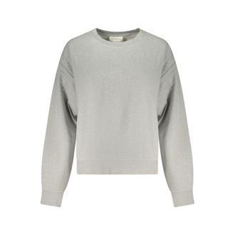 Calvin Klein Grigio Katoenen Dames Sweatshirt