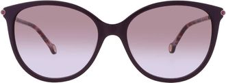 Carolina Herrera Violet Shaded Cat Eye Ladies Sunglasses HER 0189/G/S 0T1W/QR 57