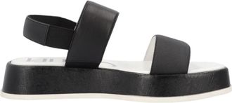 Liu Jo Sandalen met laag plateau - Dames - Sandalen - Zwart - 37 EU - Schoenen