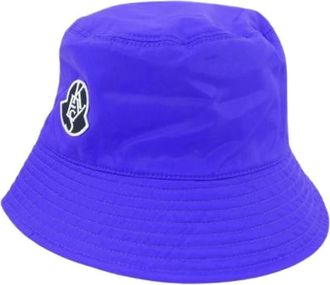 Moncler Pre-owned Genius Hat - Dames - Vintage Accessoires - Blauw - ONE Size - Vintage