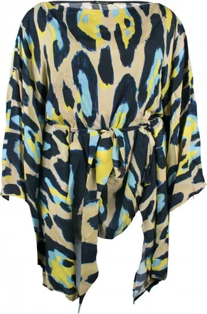 Roberto Cavalli Kaftan Blauw