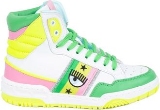 Chiara Ferragni Multicolour Sneakers - Dames - Sneakers - Veelkleurig - 39 EU - Leer - Schoenen