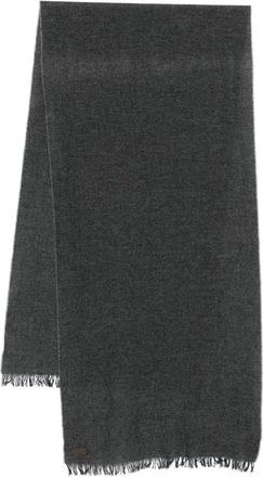 Canali Sciarpa con frange - Grigio
