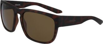 Dragon Mens Tortoise Square Sunglasses DRRUNE24658