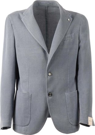 L.B.M. 1911 Drop S Blazer - Heren - Blazers - Grijs - 3XL - Jassen