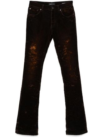 Purple Pantaloni P072 - Marrone