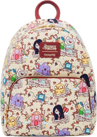 Hot Topic Loungefly Adventure Time Banner Mini Backpack PURPLE NONE