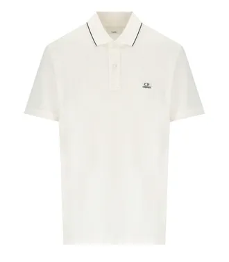 CP COMPANY | Long Sleeve quarter Zip Polo Shirt | Ttl