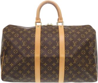 Louis Vuitton Brown Monogram Monogram Boston Bag (Pre-Owned)