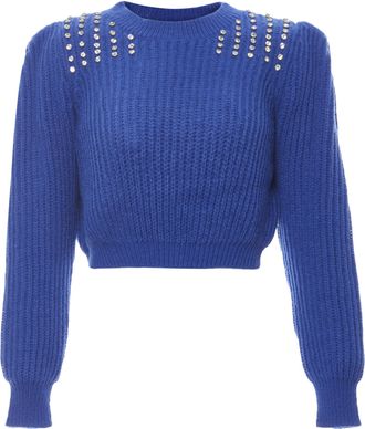 Faina Jumper Dames KONING BLAUW