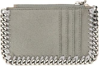Stella McCartney Stella McCartney Portemonnaies - Falabella Card Holder - Gr. unisize - in Grau - für Damen