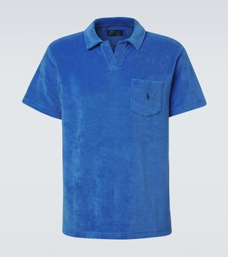 Polo Ralph Lauren Logo cotton-blend terry polo shirt