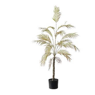 OEM Palmera Artificial, Dise&ntilde;o Realista, F&aacute;cil Montaje, 120 Cm, Roja