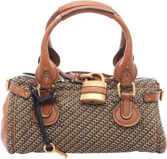 Chlo&eacute; Pre-owned Chloe Canvas Paddington Handbag Ladies C0VIC50G1XE13VLG