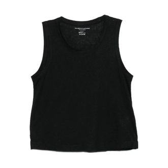 Majestic Filatures Majestic Filatures, Sleeveless Tops, female, Black, Size: XL Canotta