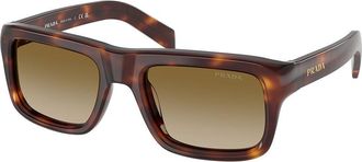 Prada PR D11SF Asian Fit 15W20U Mens Sunglasses Tortoiseshell Size 56