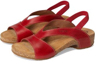 Taos Footwear Venture Womens Sandals Red : EU 42 (US Womens 11-11.5) M, Leather