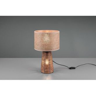 Reality Sobremesa Paja Rat&aacute;n Marr&oacute;n Doble Luz Trio Lighting