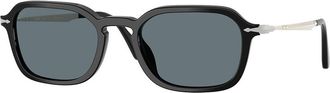 Persol PO3381S Polarized 95/3R Mens Sunglasses Black Size 54