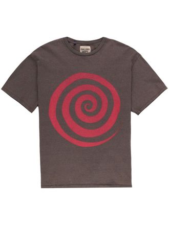 Gallery Dept. T-shirt Lost con stampa grafica - Marrone