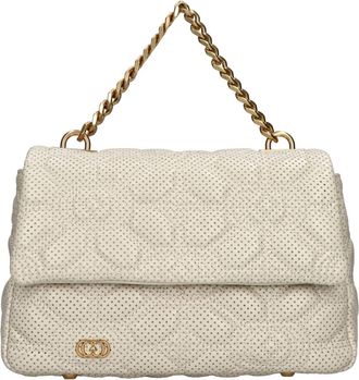 La Carrie Stich & Spoon Bag - Dames - Handtassen - Beige - ONE Size - Leer - Tassen