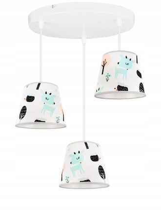 OEM L&aacute;mpara De Techo Colgante Infantil, Pantalla Bambi