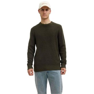 Jack & Jones Jack And Jones Heren Trui met structuur en lange mouwen (Hars)