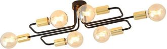 Wonderlamp Plaf&oacute;n De Techo Vender Oro (6 Luces)