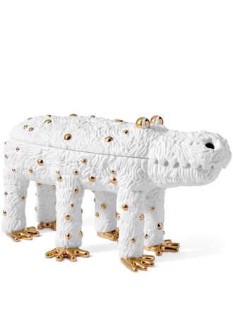 L'OBJET Scatola Pedro The Croc LObjet x Haas Brothers - Bianco