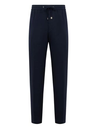 PESERICO drawstring track pants - Blauw