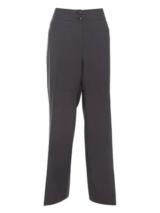 Armani Pantaloni a gamba ampia - Marrone