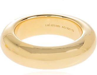 LI&Eacute; STUDIO The Evie Ring - Dames - Ringen - Geel - 50 MM - Accessoires